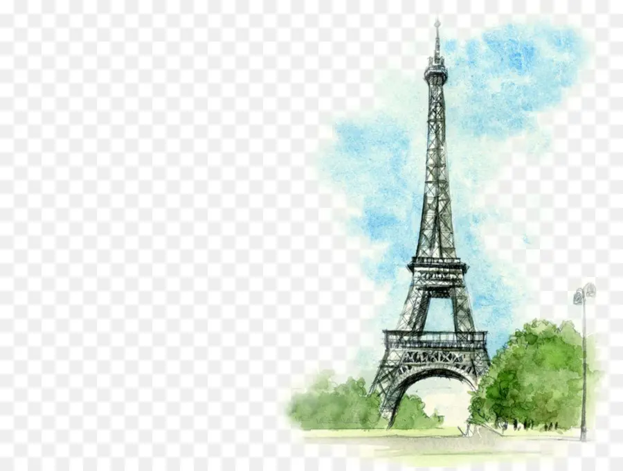 Torre Eiffel，París PNG