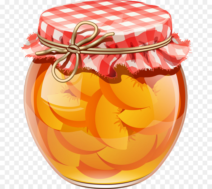 Tarro De Melocotones，Fruta PNG