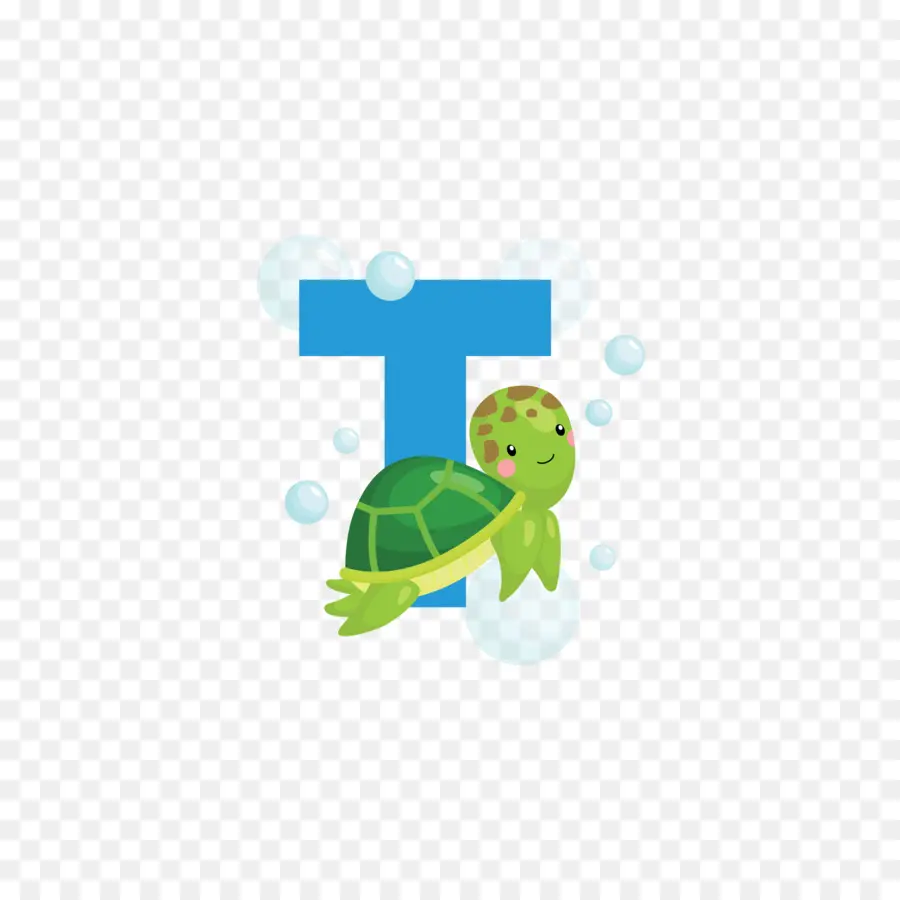 Tortuga，Letra T PNG