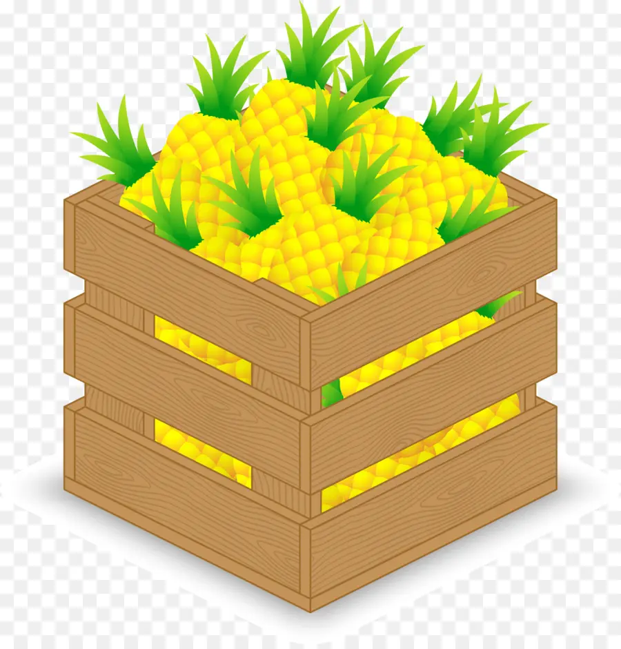 Piñas，Caja PNG