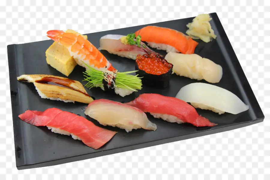 Plato De Sushi，Cocina Japonesa PNG