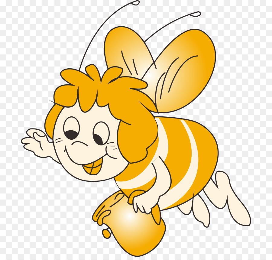 Abeja，Miel PNG