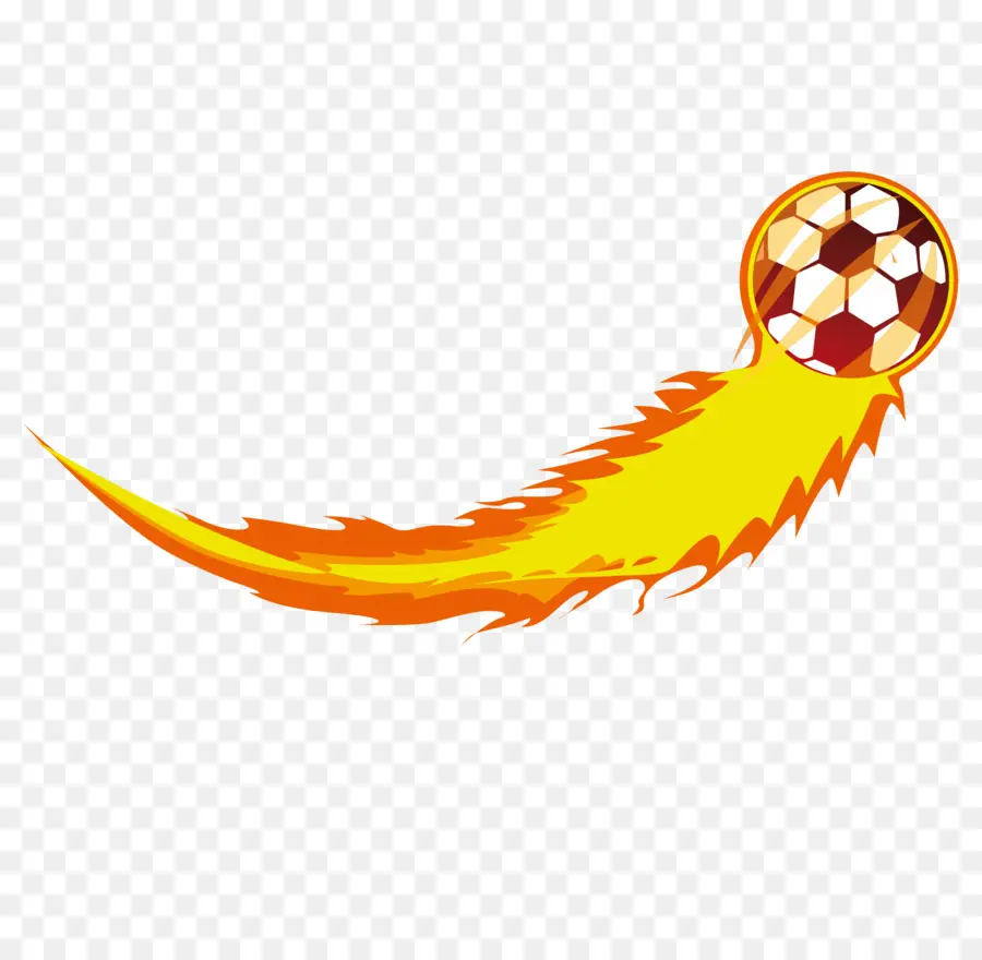 Balón De Fútbol，Fuego PNG