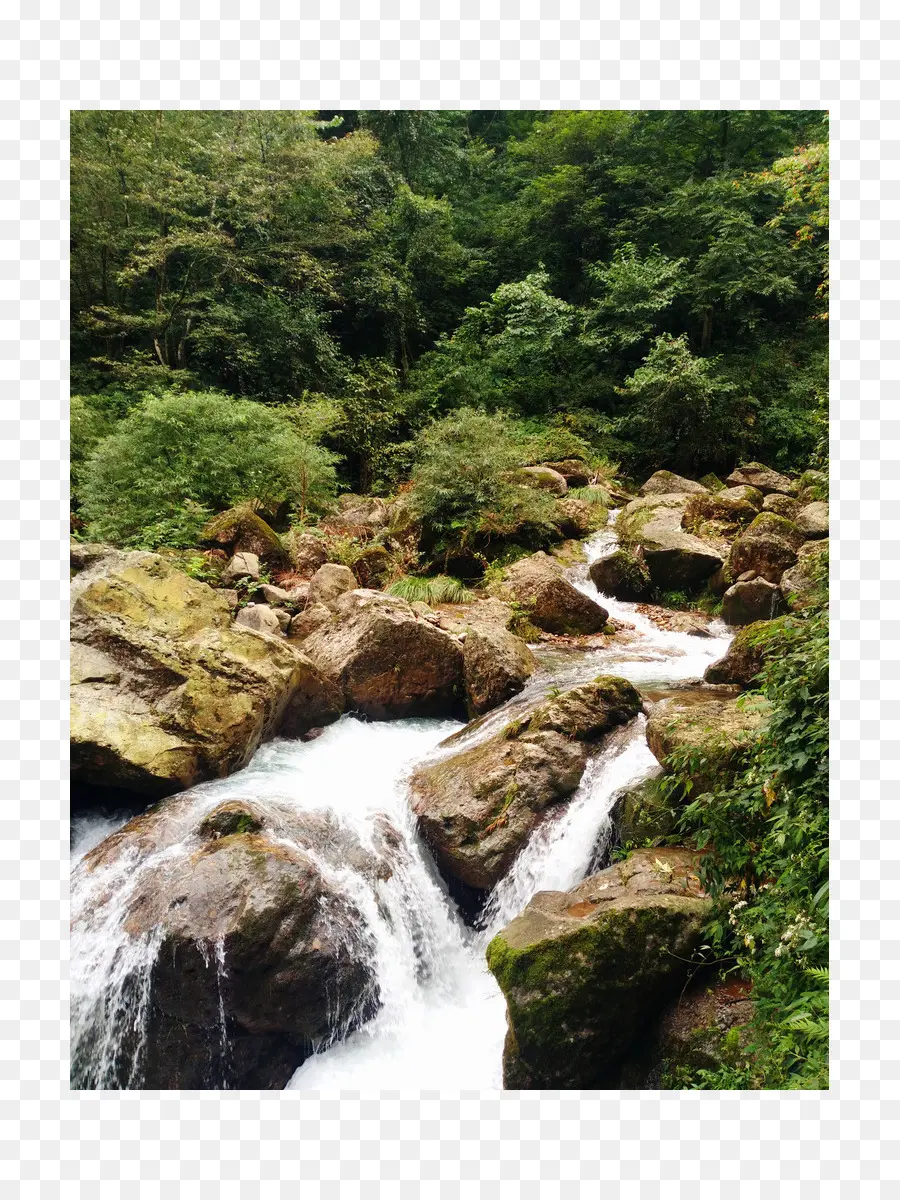 Cascada，Rocas PNG