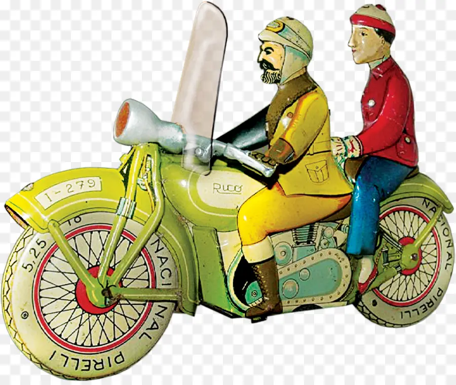 Moto De Juguete，Antiguo PNG