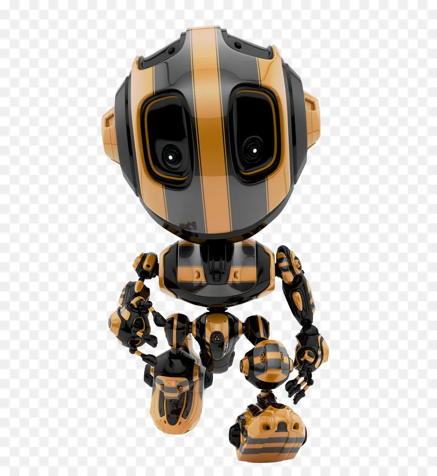 Robot Lindo，Robot De Ejecución De La Diversión PNG