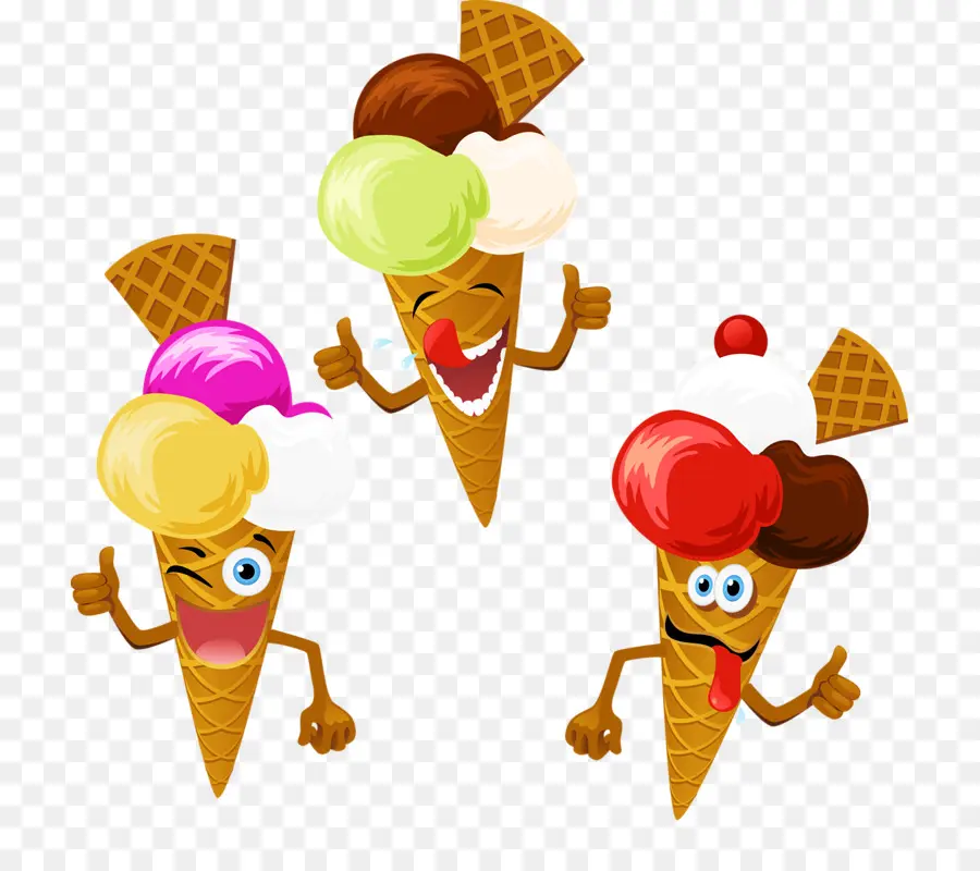 Helado，Cono De Helado PNG