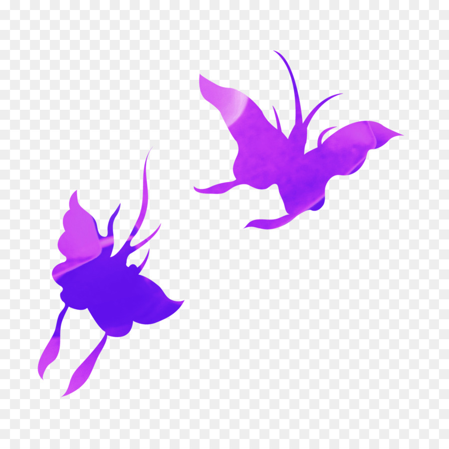 Mariposas，Púrpura PNG