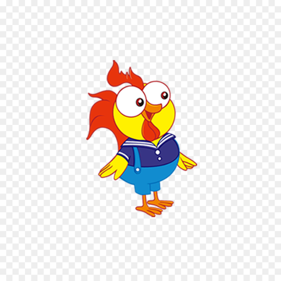 Pollo De Dibujos Animados，Pájaro PNG