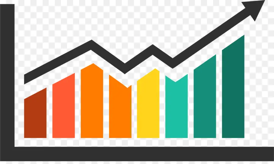 Gráfico De Barras Colorido，Gráfico PNG