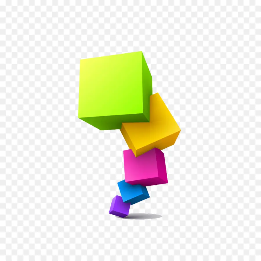 Color，Cubo PNG