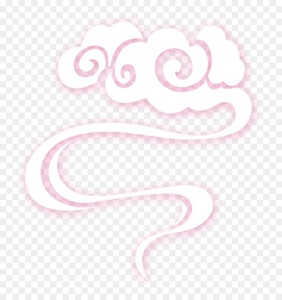 Nube，Rosa PNG