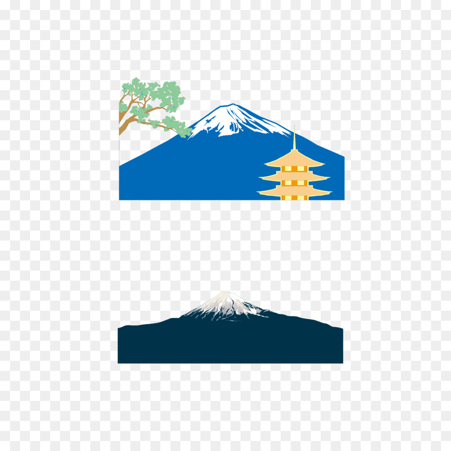 El Monte Fuji，Euclídea Del Vector PNG