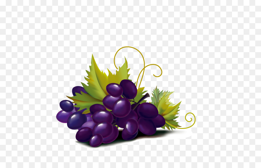 Uvas Moradas，Hojas PNG