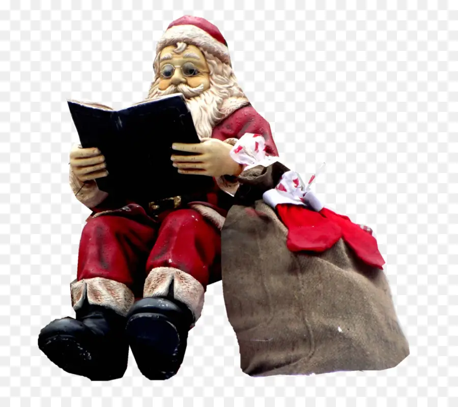 Papá Noel，Libro PNG