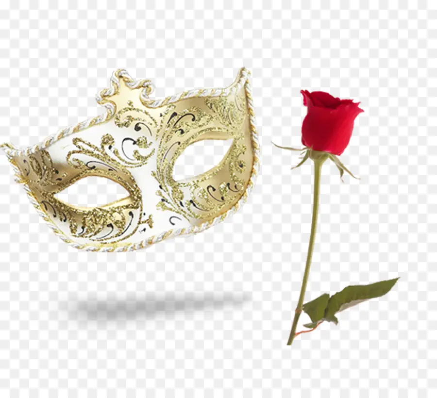 Máscara Y Rosa，Mascarada PNG