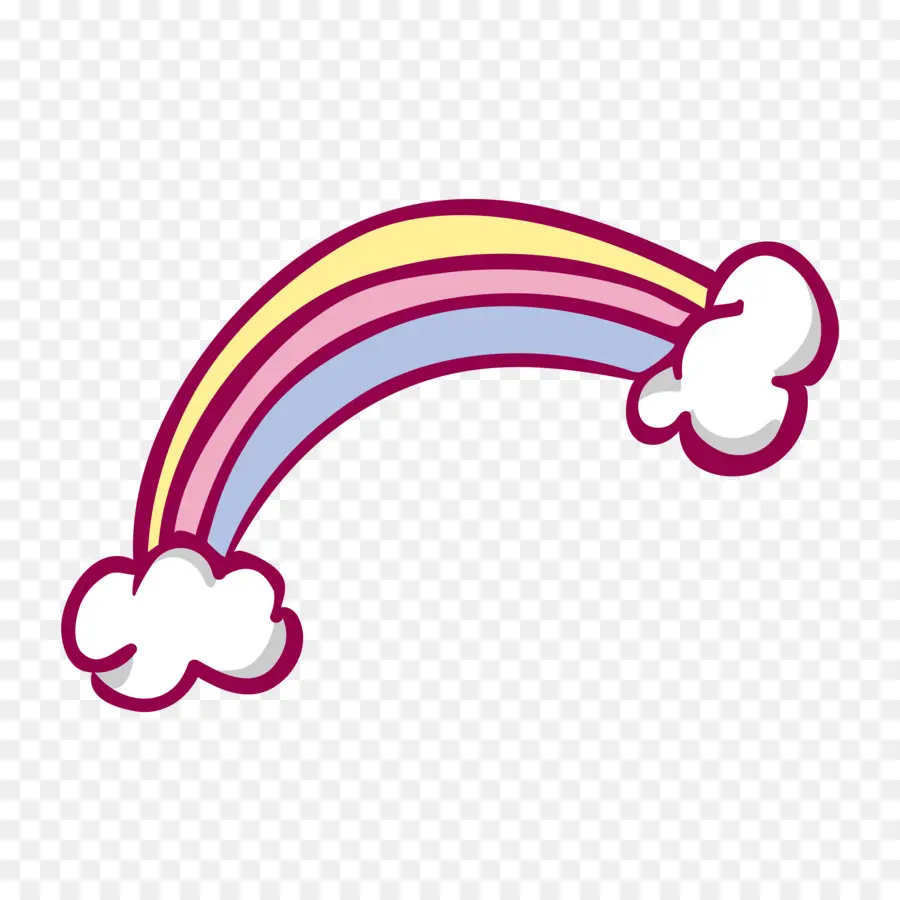 Arco Iris，De Dibujos Animados PNG