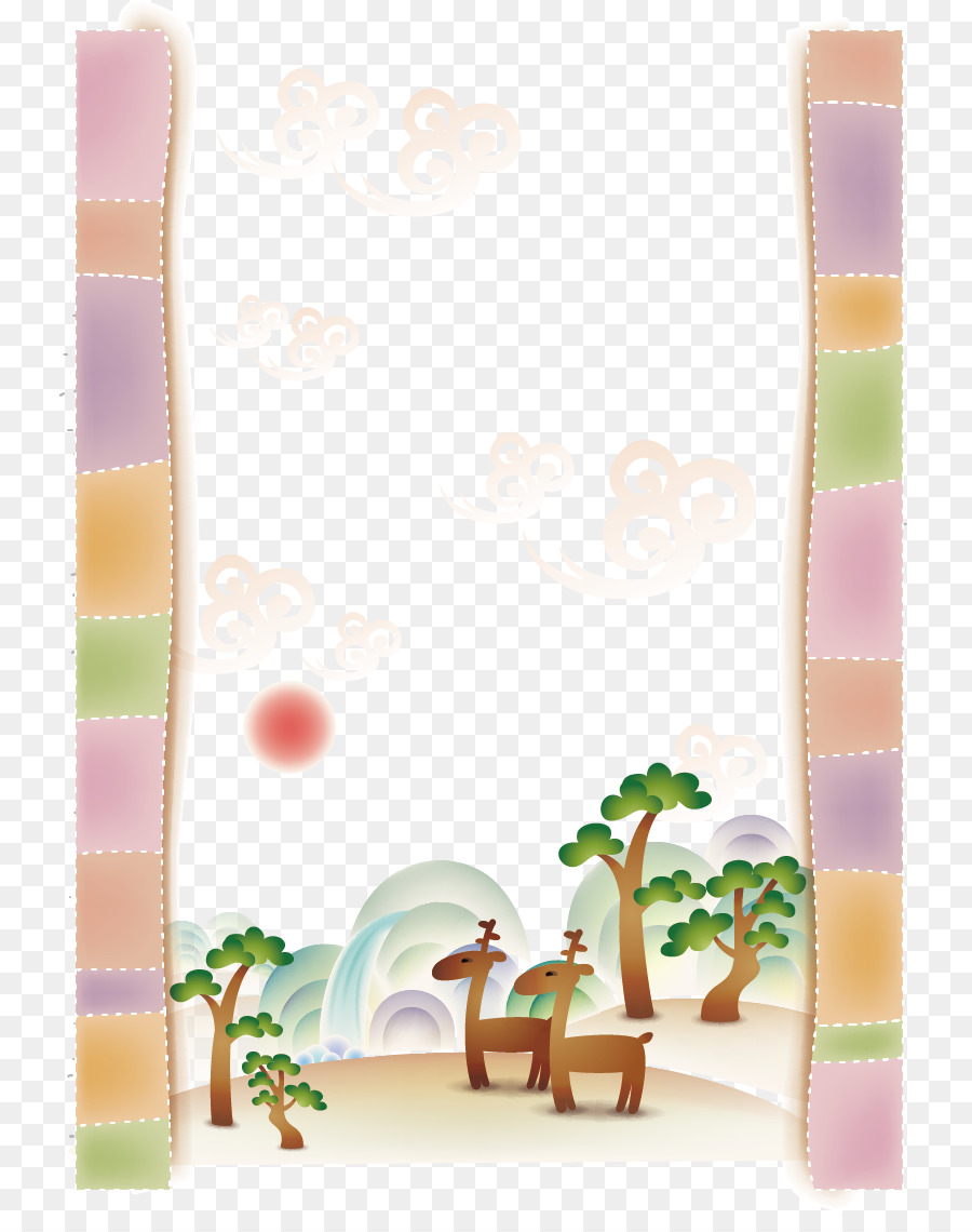 Paisaje Pastel，Paisaje PNG