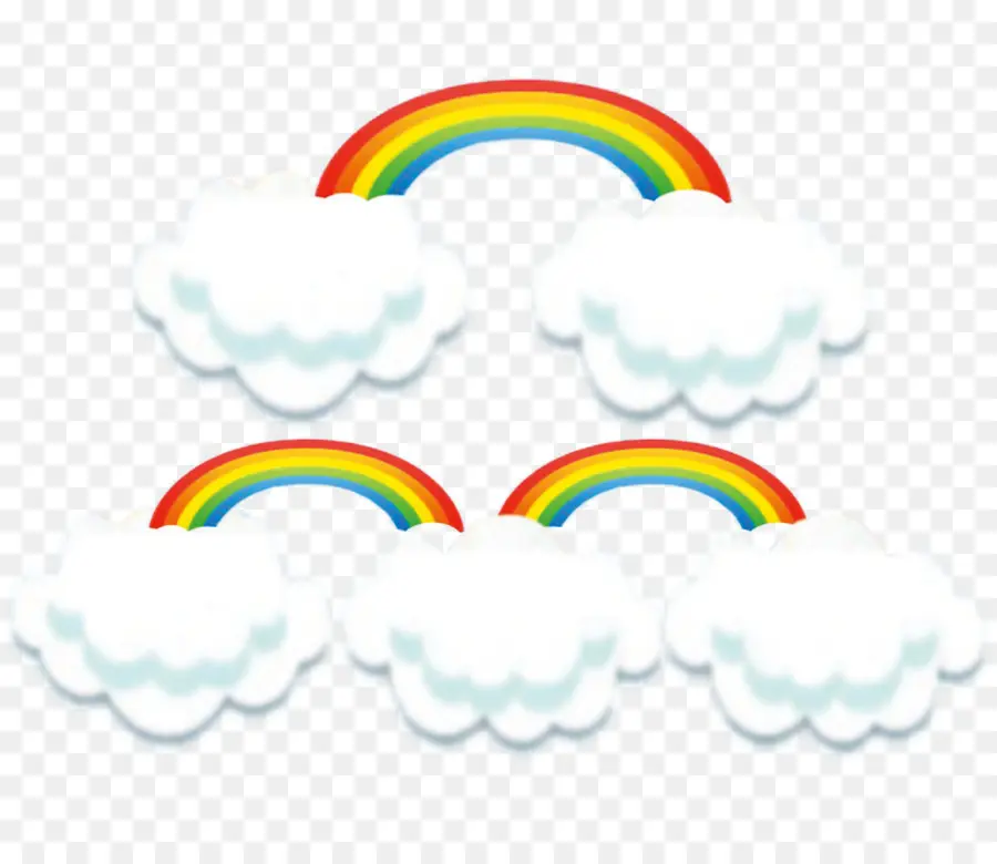 Arco Iris，La Nube PNG