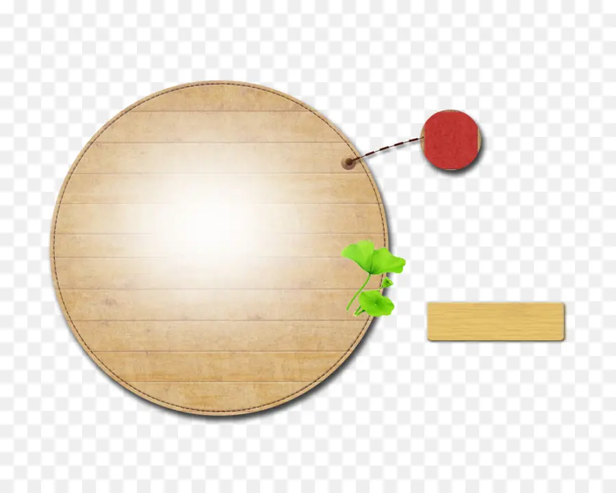 Letrero De Madera，Circular PNG