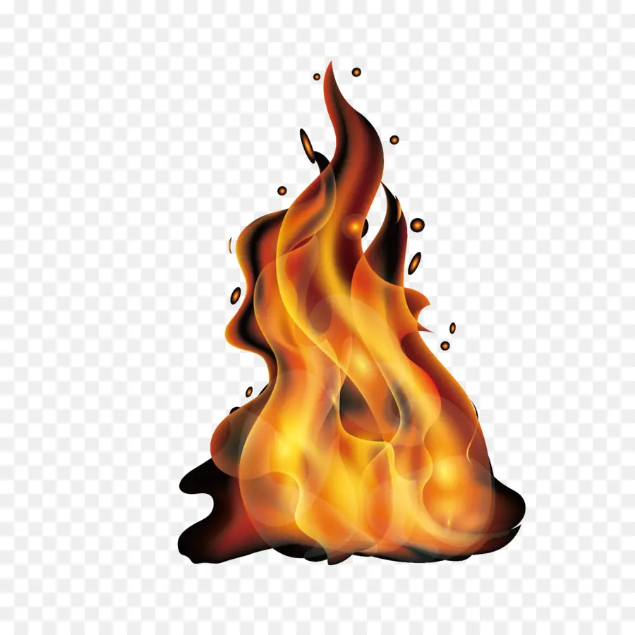 Fuego，Material PNG