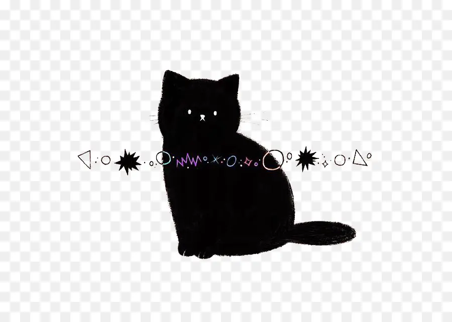 Gato Negro，Felino PNG