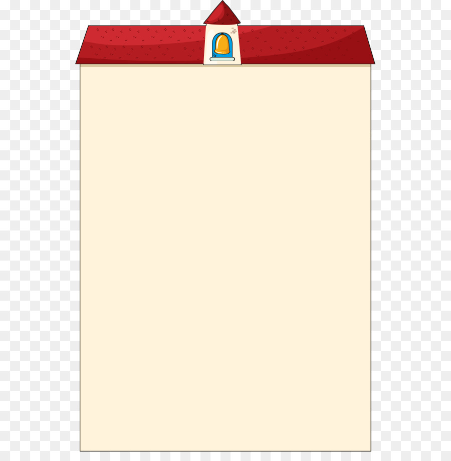 Papel En Blanco，Rojo PNG