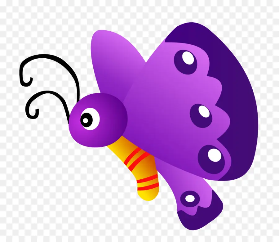 Mariposa，De Dibujos Animados PNG