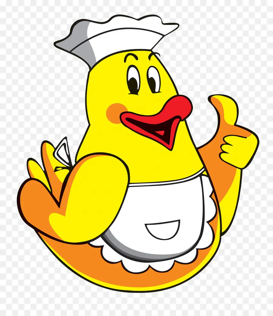 Pato De Dibujos Animados，Gorro De Cocinero PNG