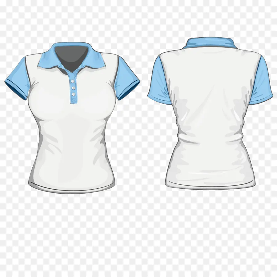 Polo，Mangas Azules PNG