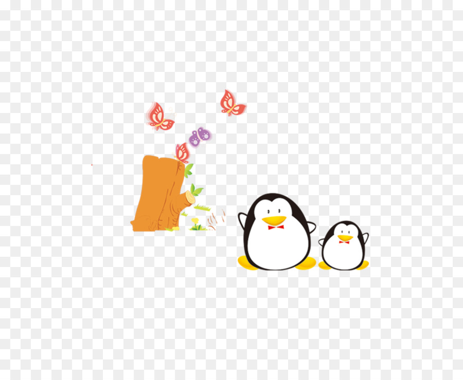 Pingüino，Dibujos Animados PNG