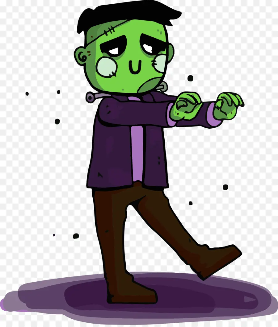 Monstruo Verde，Dibujos Animados PNG