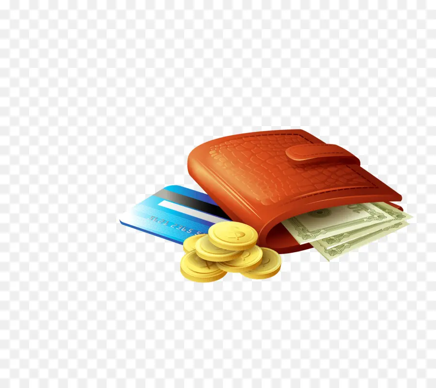 Cartera Con Dinero，Dinero PNG