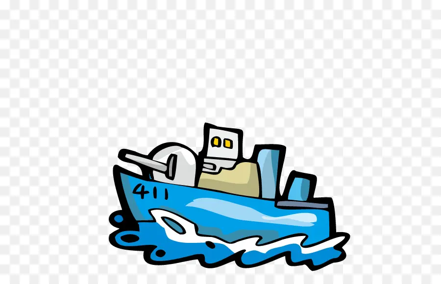 Barco De Dibujos Animados，Barco PNG