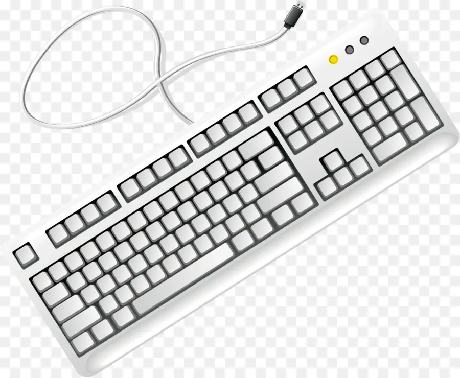 Teclado De Computadora，Mecanografía PNG