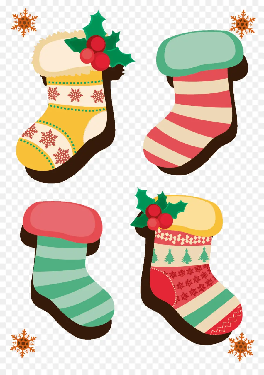 Medias De Navidad，Decoraciones PNG