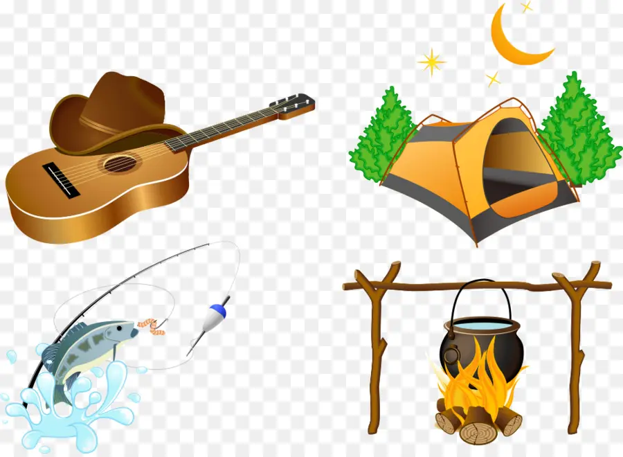 Camping，La Recreación Al Aire Libre PNG