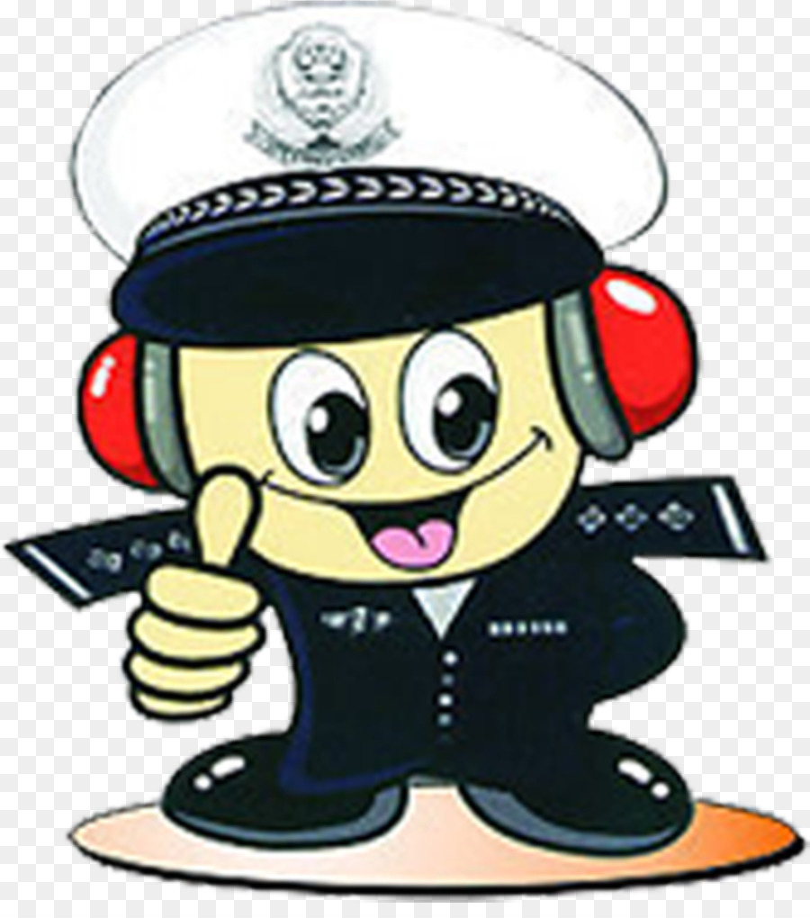 Oficial De Policía，De Dibujos Animados PNG