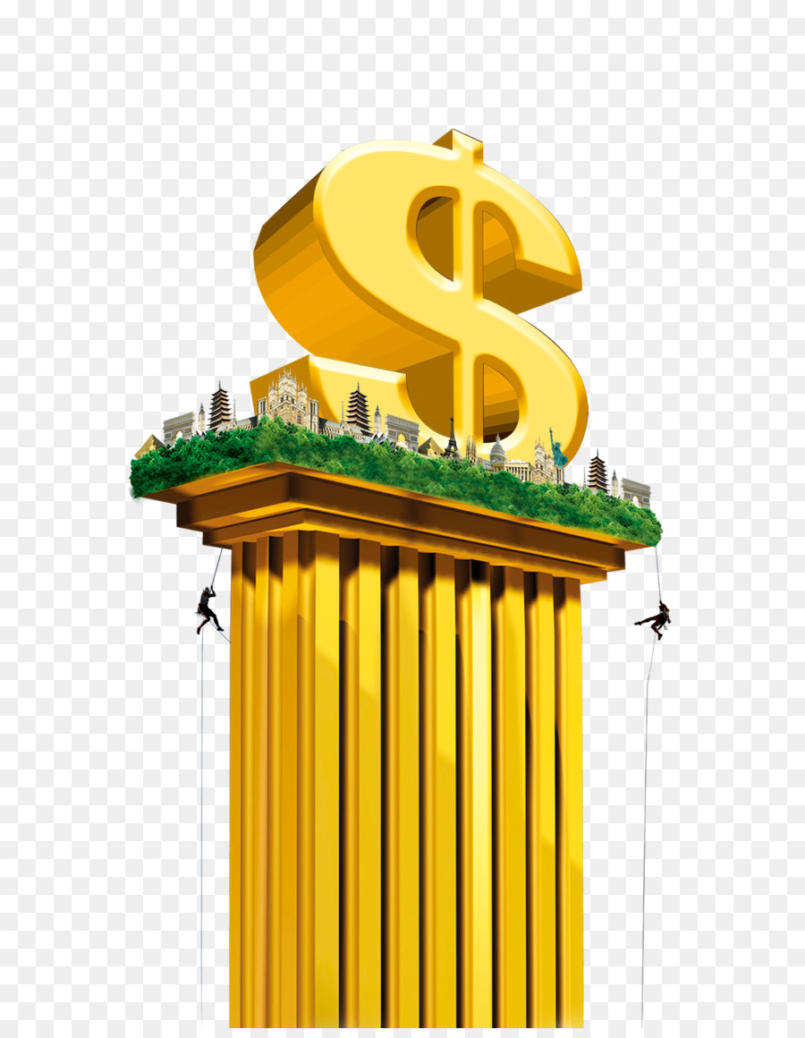 Signo De Dólar，Dinero PNG