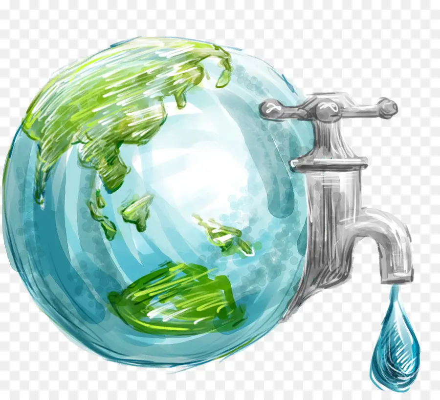 La Tierra，Día Mundial Del Agua PNG