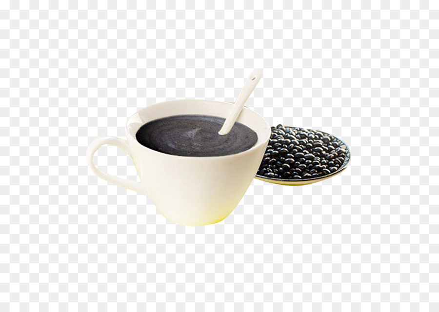 Sopa De Sésamo Negro，Taza PNG