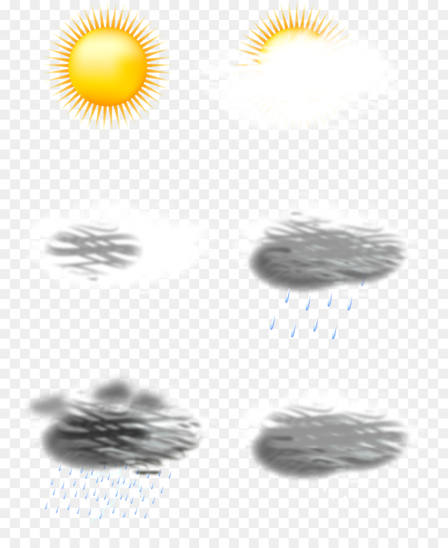 Iconos Del Tiempo，Sol PNG