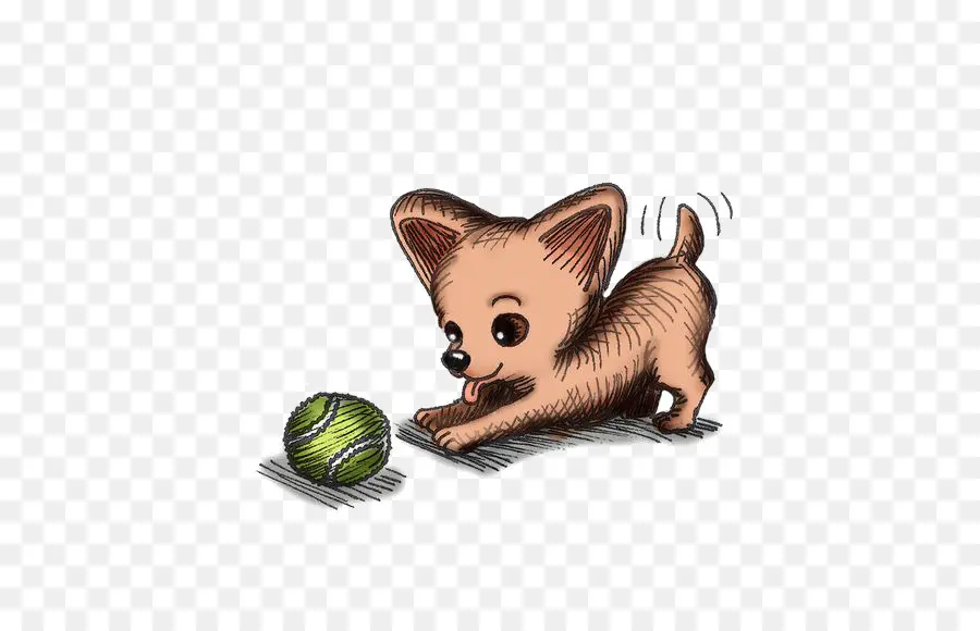 Perro Con Pelota，Cachorro PNG