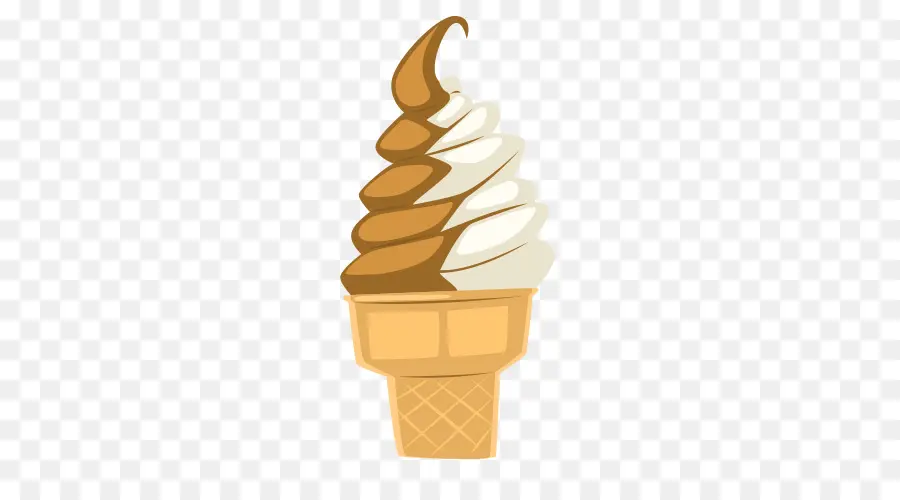 Cono De Helado，Postre PNG