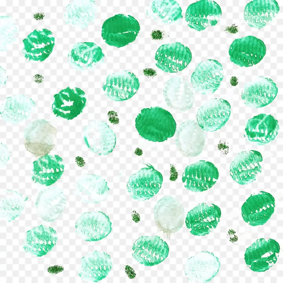 Verde，Pintura A La Acuarela PNG