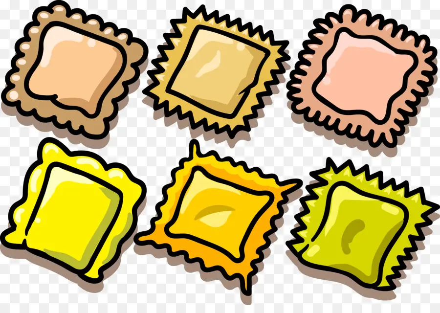 Ravioli，Cocina Italiana PNG