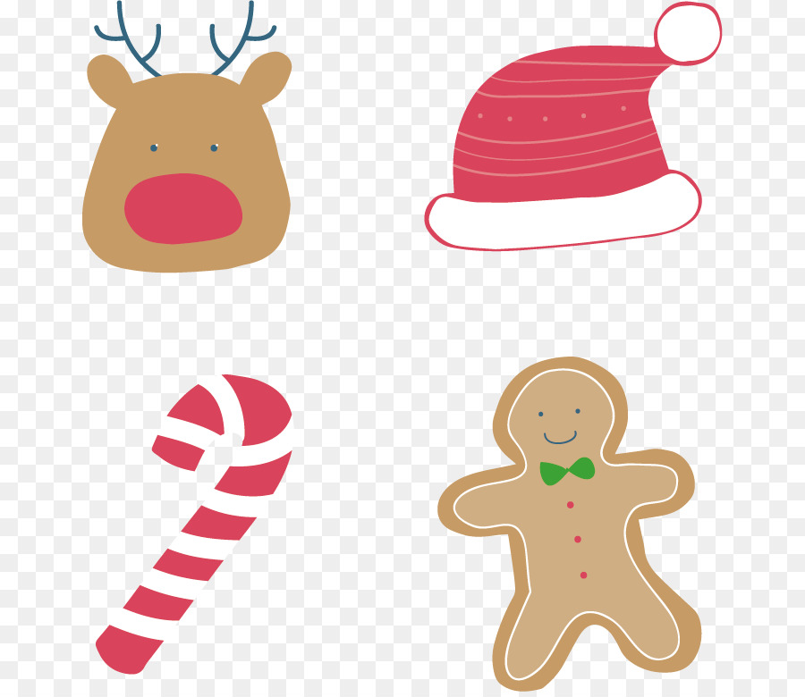 Iconos De Navidad，Reno PNG