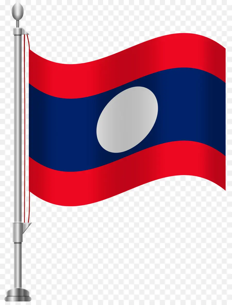 Bandera De Laos，Laos PNG