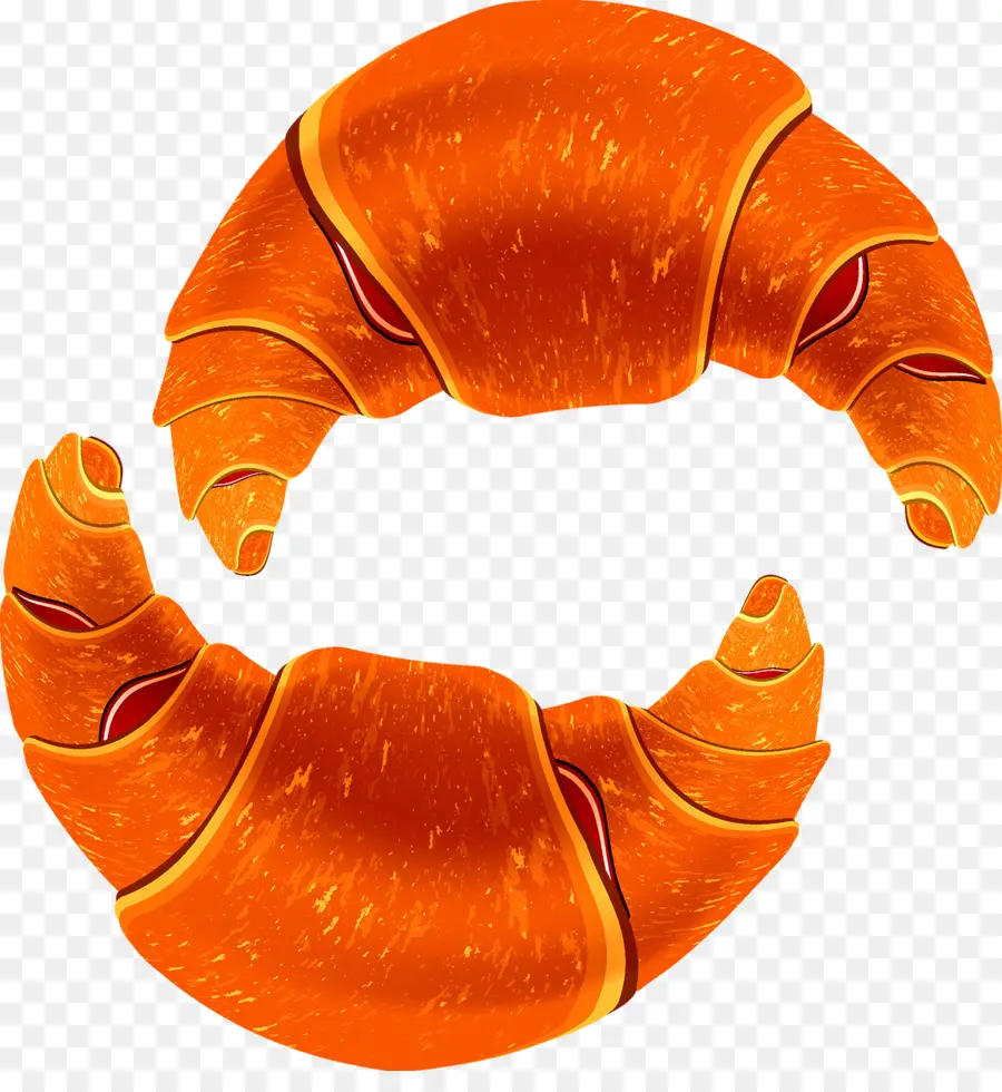 Croissant，Panadería PNG