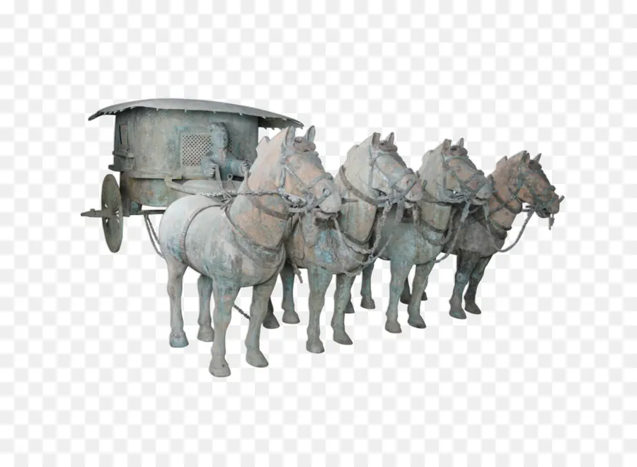 Carro De Caballos，Caballos PNG